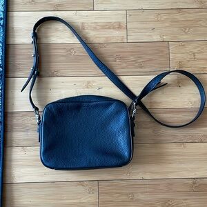 All Saints Captain crossbody black